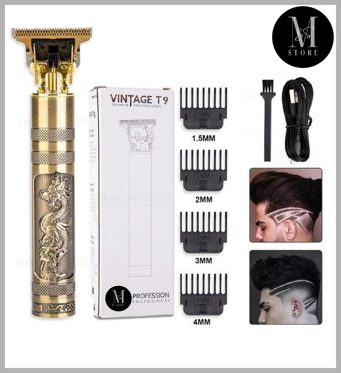 T9 Dragon Hair Clipper Style & Hair Trimmer