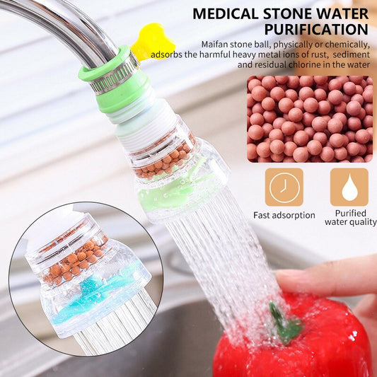 360 Adjustable Flexible Kitchen Faucet Tap Water Filter